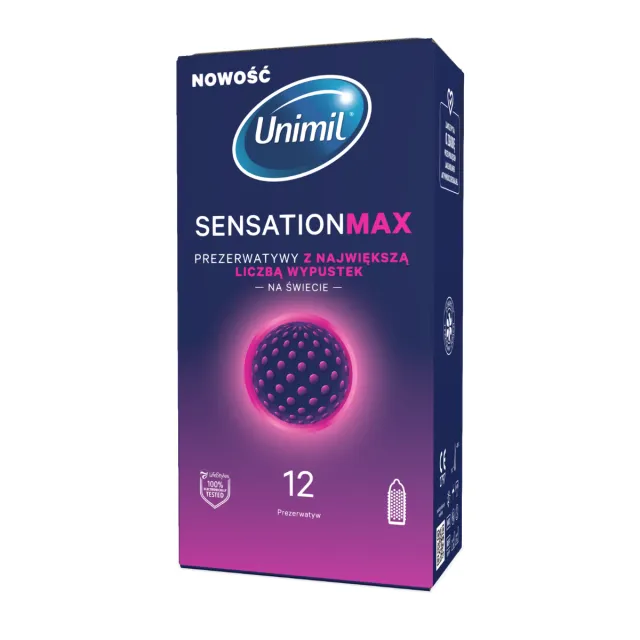 Презервативы Unimil Sensation Max, 12 шт