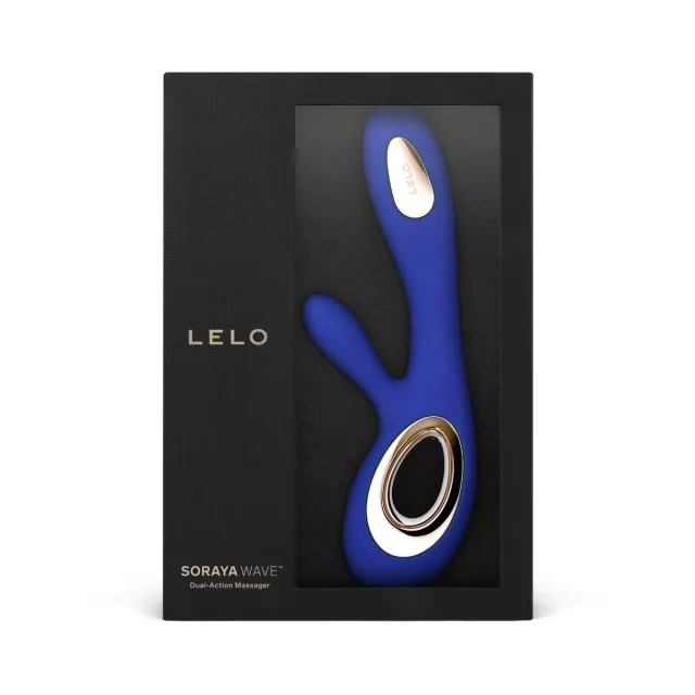 Вибратор-кролик Lelo Soraya Wave, 21,8 см (синий)