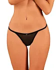 Трусики Obsessive Celia Noir, M/L (чорний)