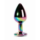 X-Men Secret Shine Rainbow - Korek analny, Multi, 9.5 cm