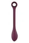 Вибратор Glam Bendable G-Spot Vibe, 22 см (бордовый)