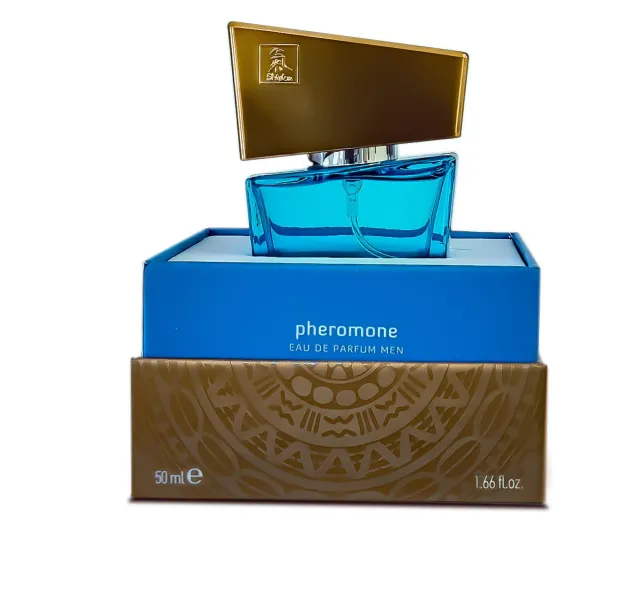 Мужские духи с феромонами Shiatsu Pheromone Fragrance Men Light Blue, 50 мл