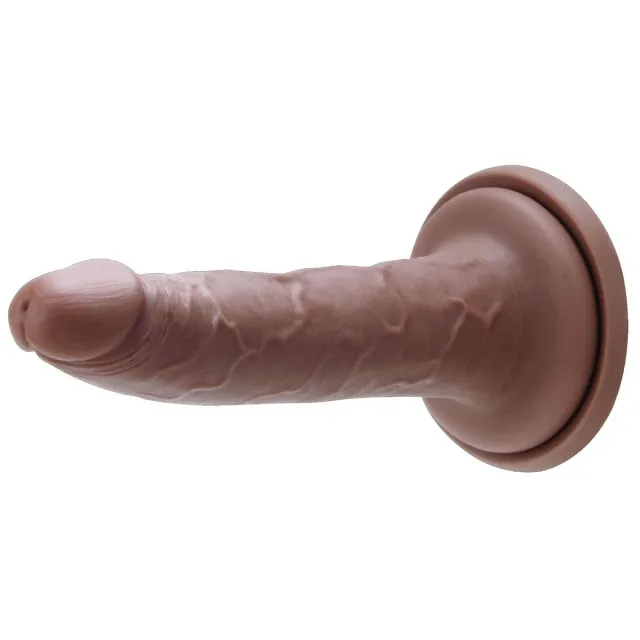 Фаллоимитатор Me You Us Silicone Ultra Cock 7 in, 17.8 см (коричневый)