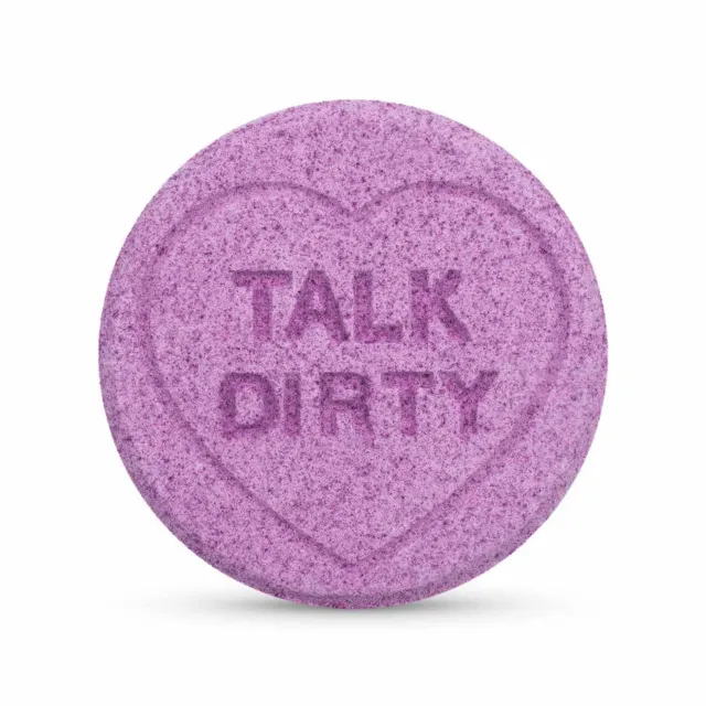 Easytoys Talk Dirty - Kula do kąpieli, Fioletowy, Arbuz