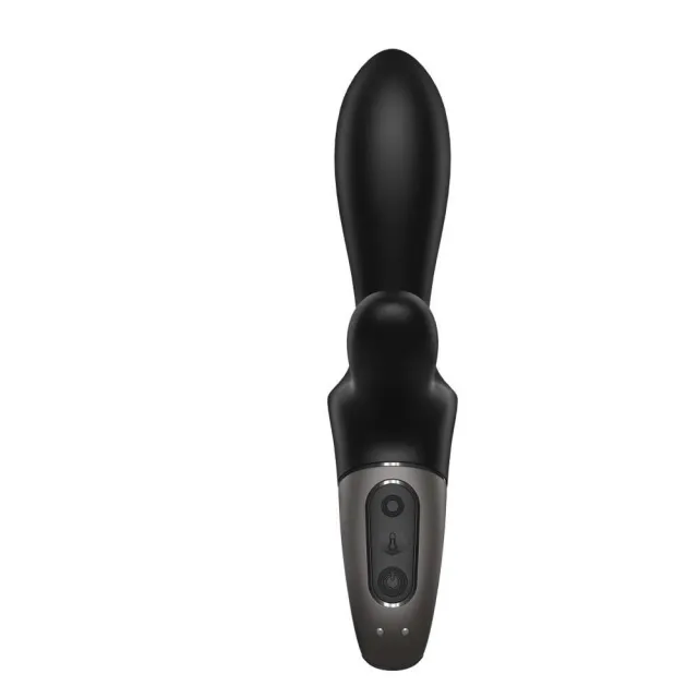 Вібратор Satisfyer Heat Climax + Connect App, 20,5 см (чорний)