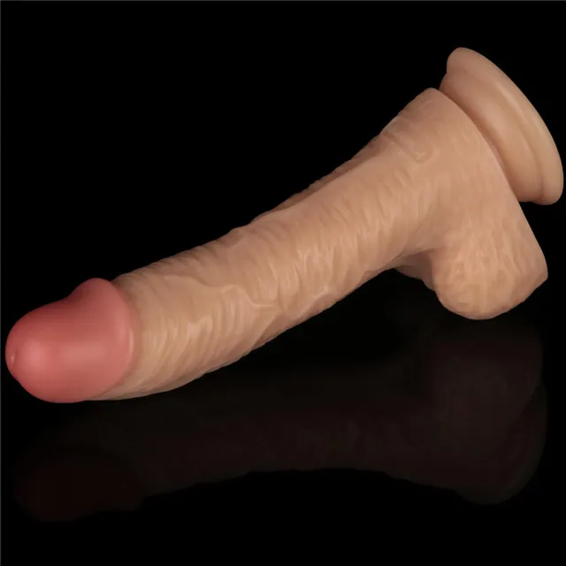 Вібратор Lovetoy Power Basics Cock 8.5'', 21.6 см (тілесний)