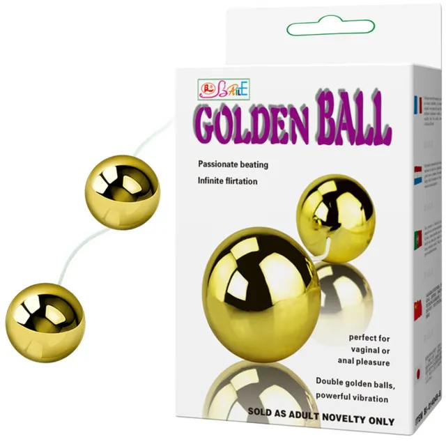 BAILE Golden Ball - Kulki gejszy, Złoto