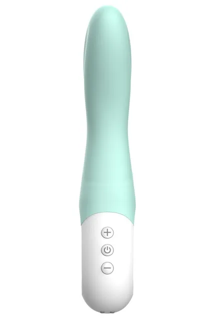 Вибратор Liebe Pleasure Toys Bend-It, 22 см (мятный)
