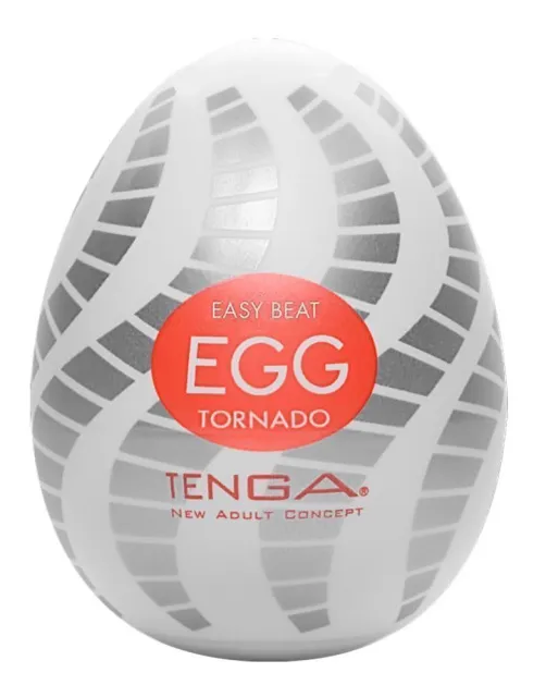 Мастурбатор яйцо TTenga Egg New Standart Tornado(белый)