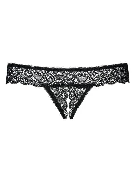 Obsessive Miamor Crotchless - Stringi, XXL