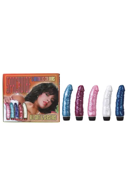 Набор секс-игрушек 5 Packvibe Metallic Colours, 5 шт (мульти)