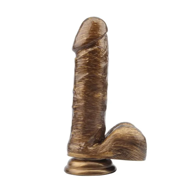 DarkMuscle Ben Dover - Dildo, Złoto, 19.5 cm