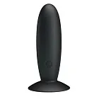 Анальная пробка Pretty Love Butt Plug Massager, 11 см (черный)