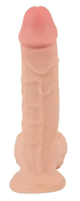 Nature Skin - Relistyczne dildo, W kolorze cielistym, 18, 7 cm