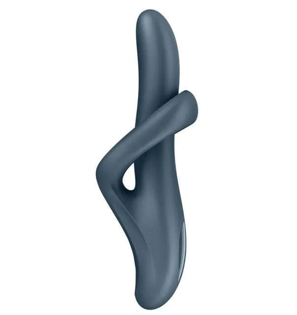 Вібратор Satisfyer Heat Flex 4, 23 см (сірий)