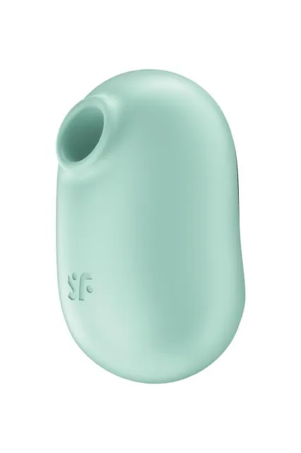 Вакуумный стимулятор клитора с вибрацией Satisfyer Pro To Go 2 (мятный)