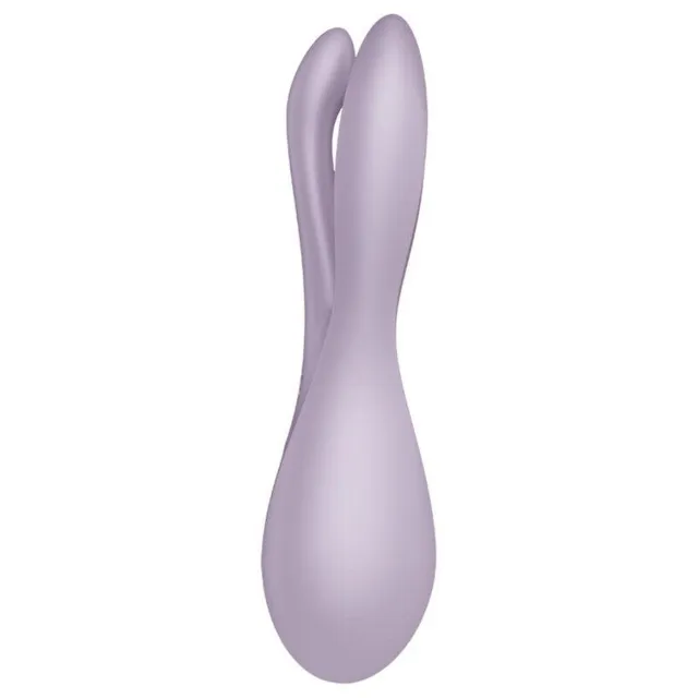 Satisfyer Threesome 2 -, Fioletowy, 14 cm