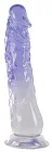 Фалоімітатор Crystal Clear Dildo, 22,5 см (мульти)
