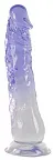 Фаллоимитатор Crystal Clear Dildo, 22,5 см (мульти)