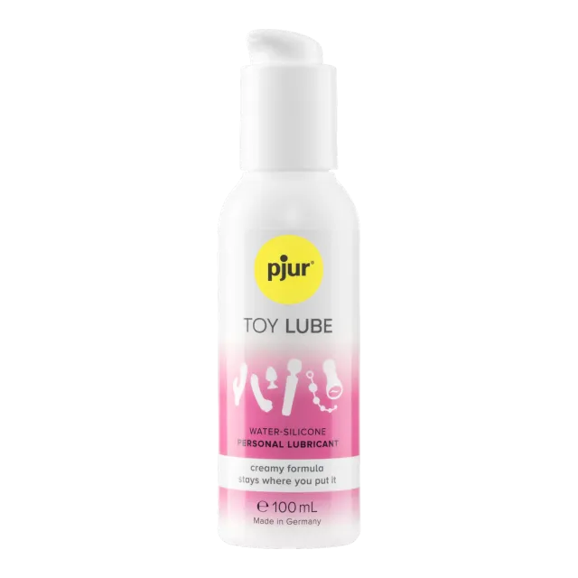 pjur Toy Lube Creamy - Lubrykant do zabawek erotycznych, Bezzapachowy, 100 ml