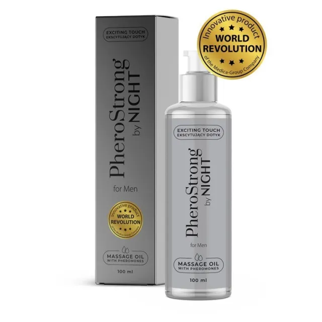 Масло для массажа PheroStrong Massage Oil by Night, 100 мл