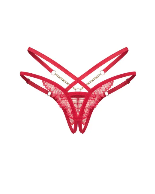 Obsessive Matildea otwarte - Majtki stringi, XXL/XXXL