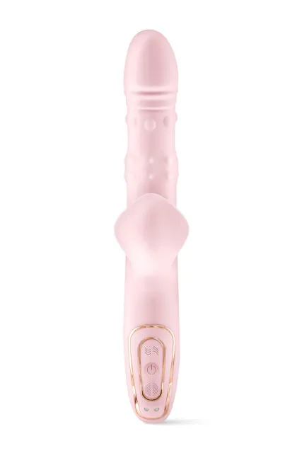 YOBA Cosy - Wibrator królik, Jasnoróżowy, 25 cm