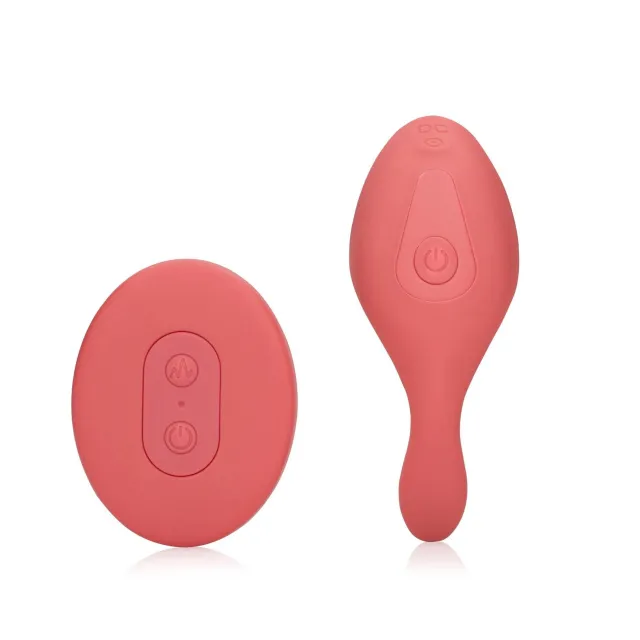 Вибратор Loveline Brighto Remote Control, 9.5 см (красный)