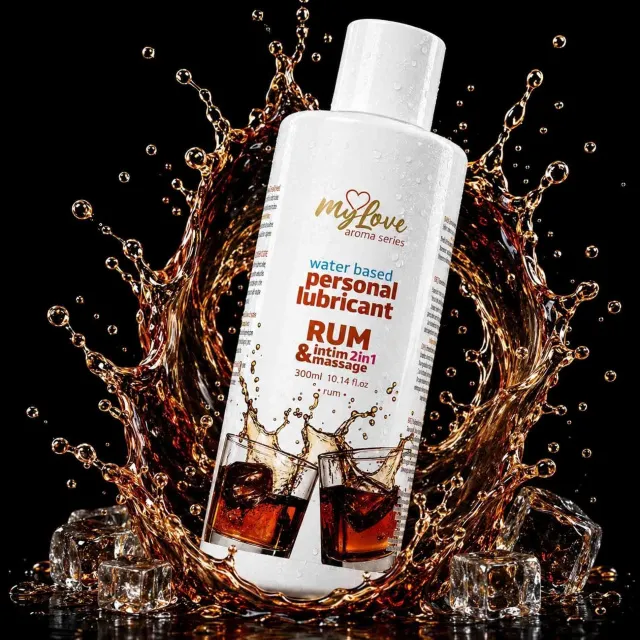Лубрикант MyLove Aroma Series Intim&Massage 2in1 Rum, 300 мл