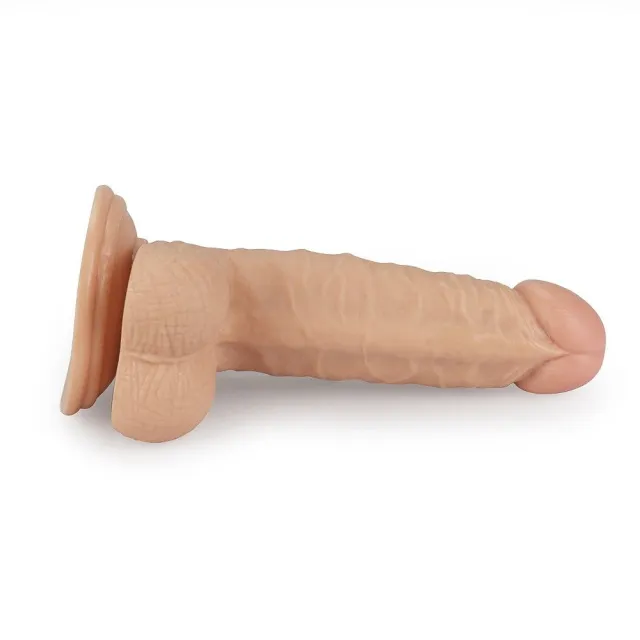 Фаллоимитатор LoveToy Real Extreme, 17,5 см (телесный)