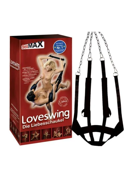 Качели для пар JoyDivision Love Swing de Luxe (черный)