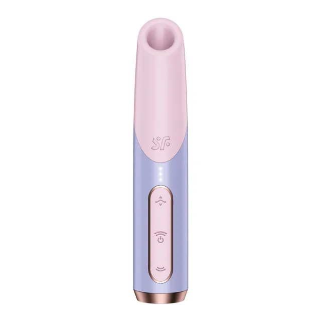 Вакуумный стимулятор клитора Satisfyer Bold Kiss (розовый-голубой)