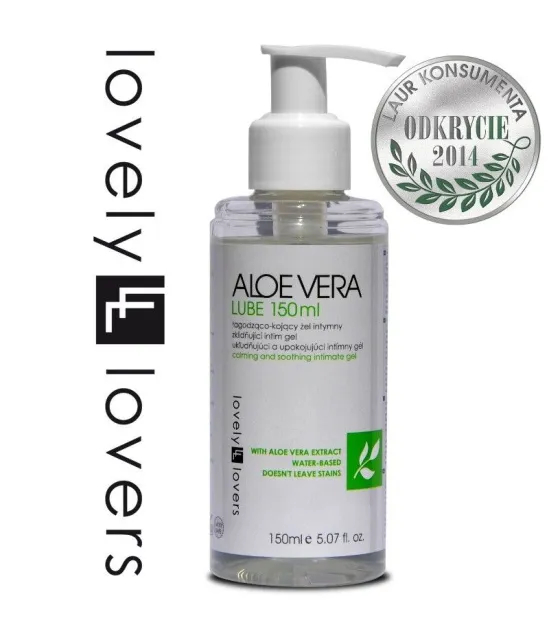 Лубрикант на водной основе Lovely Lovers Aloe Vera Lube, 150 мл