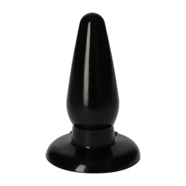 Toyz4lovers Anal Italian Cock 4.5'' - Korek analny, Czarny, 12 cm