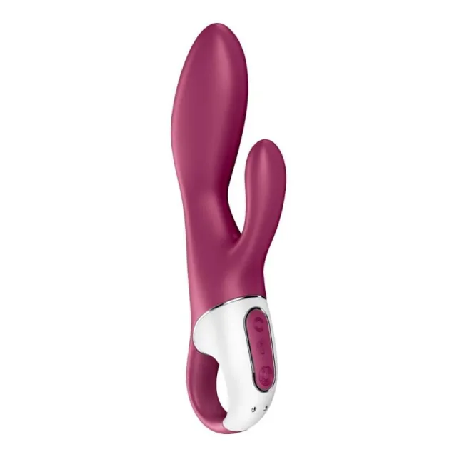 Вибратор-кролик Satisfyer Heated Affair, 20 см (бордовый)