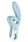 Вибратор-кролик Satisfyer Touch Me, 20 см (голубой)