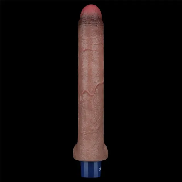 Вібратор Lovetoy Real Softee 10.5", 26,5 см (коричневий)