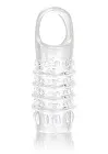 Насадка на пеніс CalExotic Stimulation Enhancer Transparant, 10,8 см (прозорий)