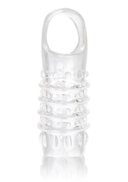 Насадка на пеніс CalExotic Stimulation Enhancer Transparant, 10,8 см (прозорий)