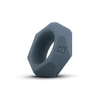 Эрекционное кольцо Boners Diamond, 5,7 см (серый)
