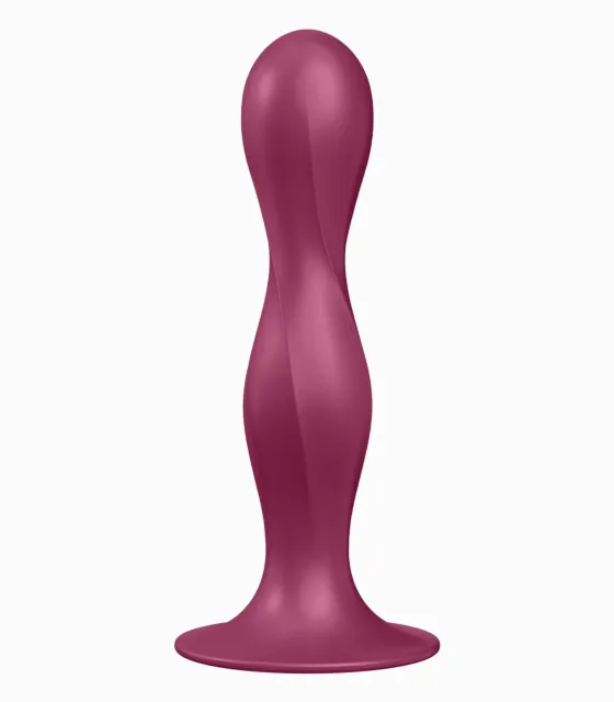 Satisfyer Double Ball-R - Dildo, Bordоwy, 17.7 cm