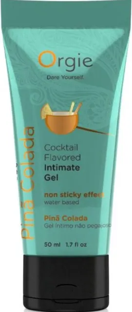 Orgie Lube Tube Cocktail Pina Colada - Lubrykant, Pina colada, 50 ml