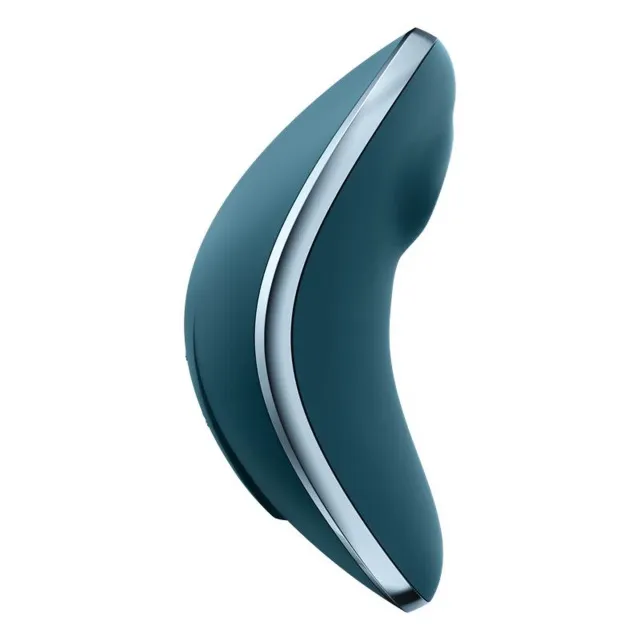 Вакуумний стимулятор клітора з вібрацією Satisfyer Vulva Lover 1 (блакитний)