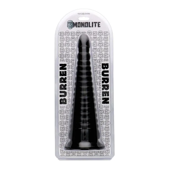 Анальная пробка для фистинга Toyz4lovers Extreme Burren, 32.5 см (черный)