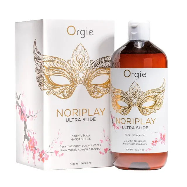 Orgie Noriplay Ultra Slide - Żel do masażu, Przezroczysty, Bezzapachowy, 500 ml