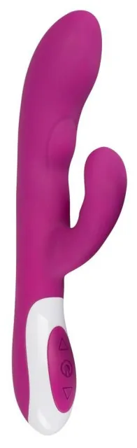 Вібратор-кролик Javida Heating Vibe, 22 см (рожевий)