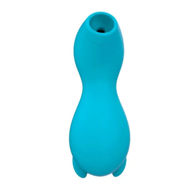 Вакуумный стимулятор клитора Sucking Vibrator (бирюзовый)