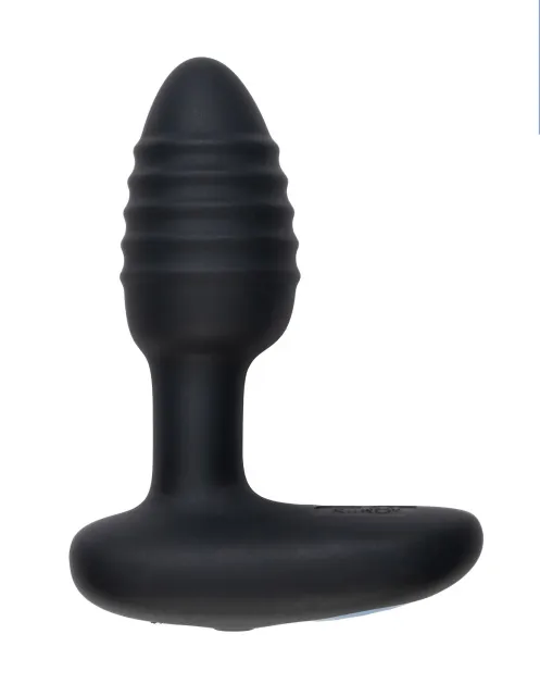 Анальная пробка Kiiroo OhMiBod Lumen, 10,1 см (черный)