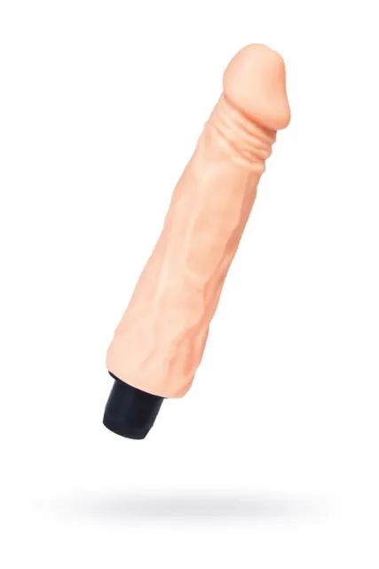 Toyfa Realistic Multi-Speed - Wibrator, W kolorze cielistym, 23 cm
