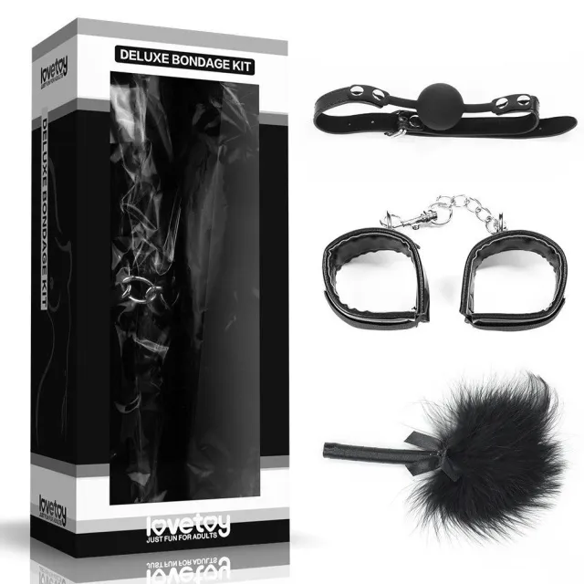 Набор BDSM Deluxe Bondage Kit (черный)